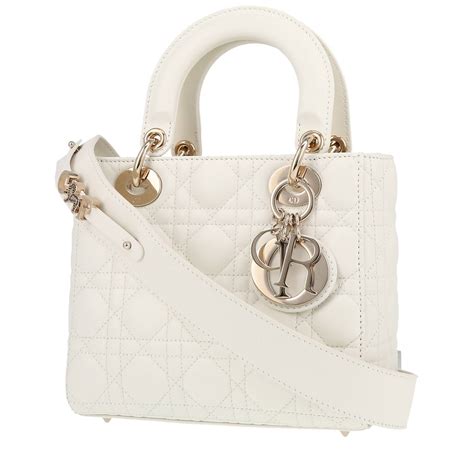 borsa dior bianca